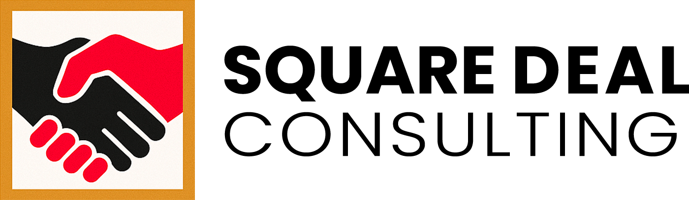 Square Deal Consulting- Modern Business Development, IP, and Negotiation Strategies for the Biotech Community Logo